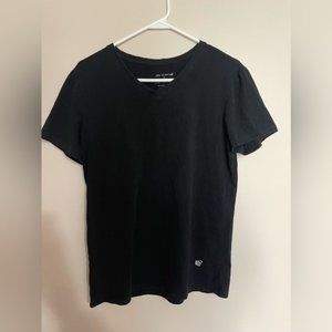 Jed North Fitted Black Tee